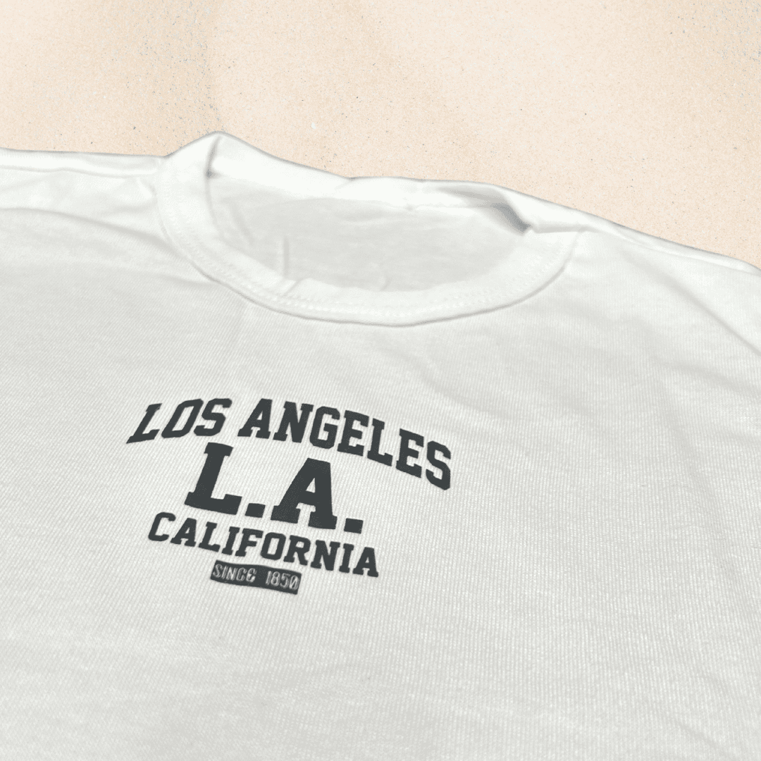 Conjunto niño tela galleta Los Angeles café