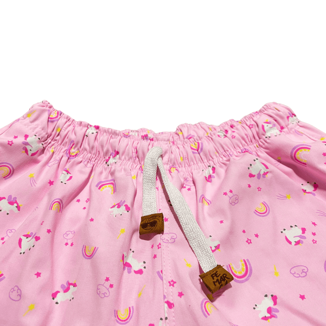 Short para Mujer de Unicornios Rosa