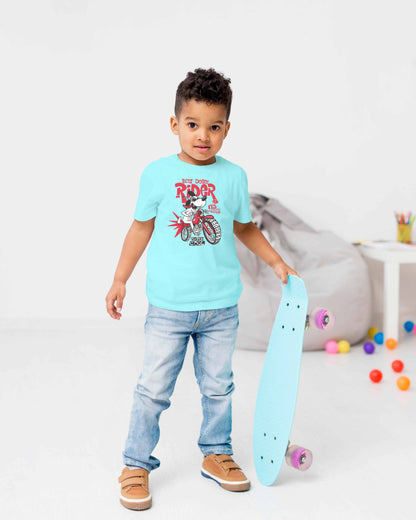 Camiseta de Niño Estampada best doggy rider