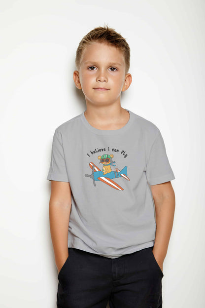 Camiseta de Niño Estampada i believe i can fly