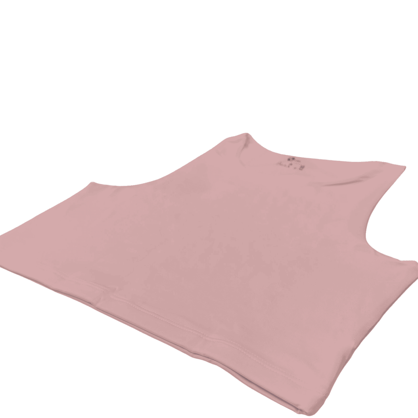 Crop top mujer palo de rosa casual