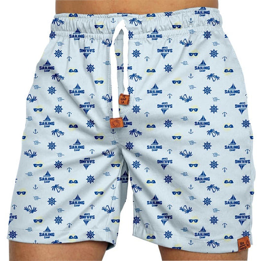 Pantaloneta Hombre Playera Sailing